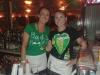 Fallon & Brittney looked festive behind the bar at BJ’s.